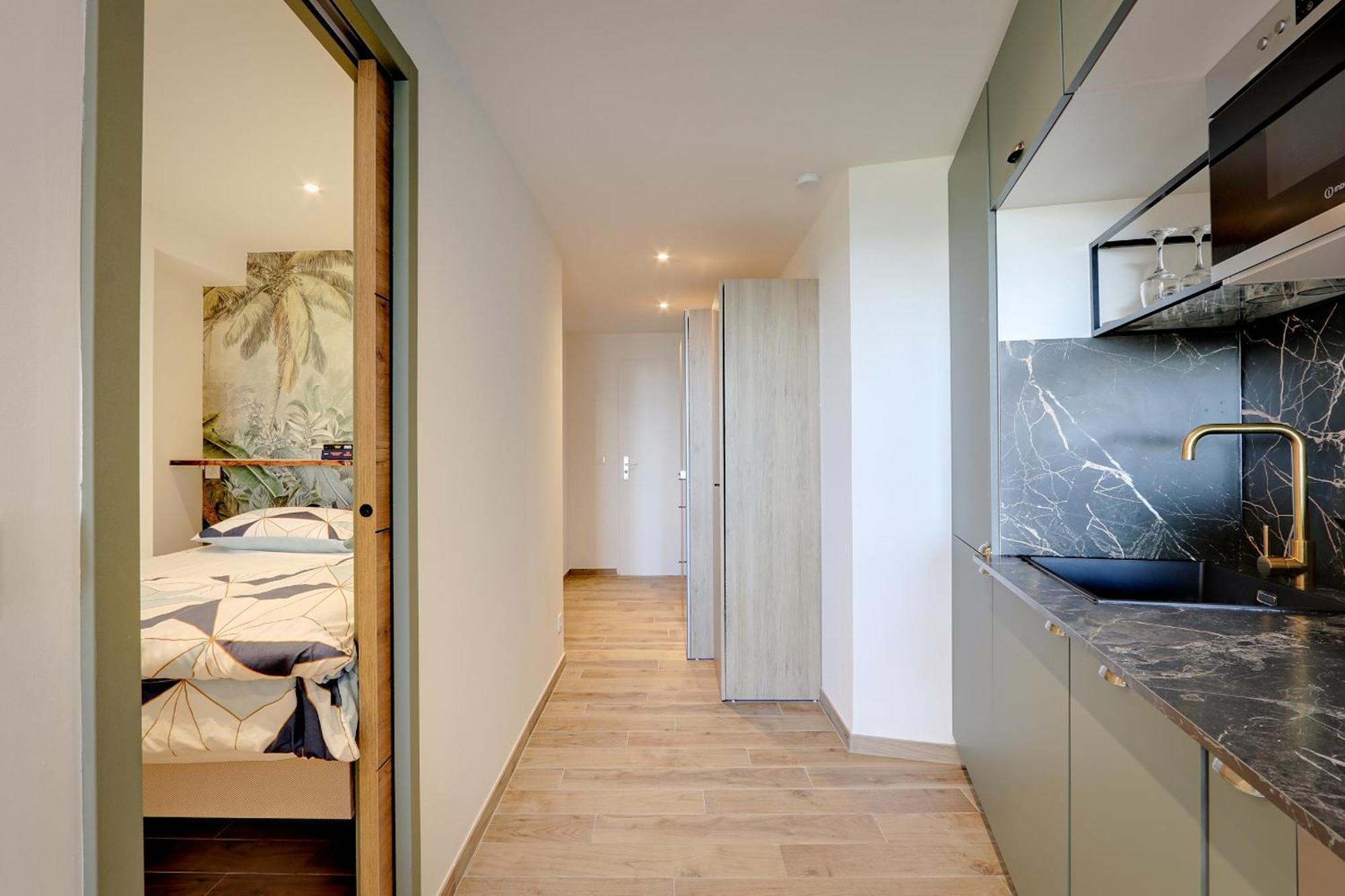 גאסה Appartement Cosy Climatise A 100M Des Plages מראה חיצוני תמונה